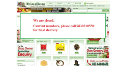 Desktop Screenshot of mylocalbazaar.com
